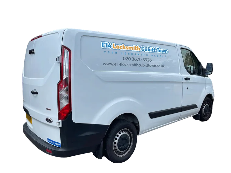 E14 Locksmith Cubitt Town van